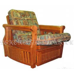 Кресло-кровать  "LB 2074-D" с ящиком  (Honey Oak-Медовый дуб)