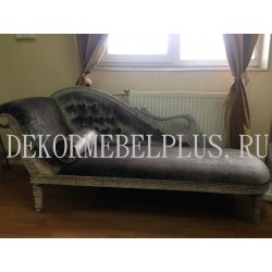 Софа-Лебедь  SOFA SWAN  Duco+Glaze Black