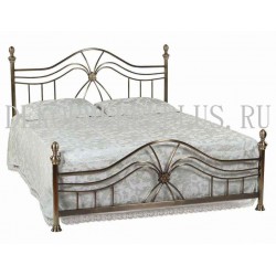 Кровать 9315 L (160*200) Antique Brass